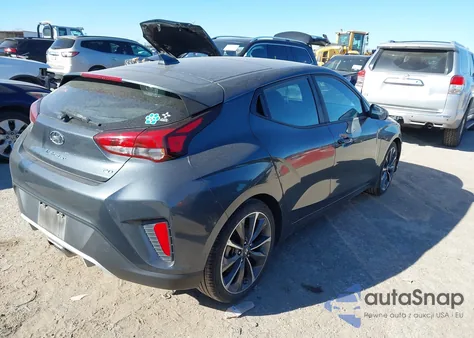 2019 Hyundai Veloster 2.0 Premium z USA, uszkodzony, nr VIN KMHTG6AF7KU019070